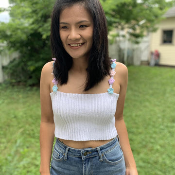 Flower Crop Top