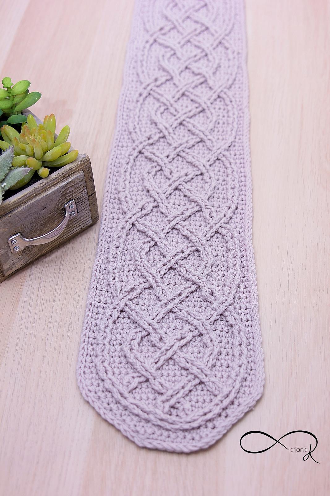 Cable Scarf