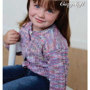 Ella Rae Garter Rib Cardigan PDF