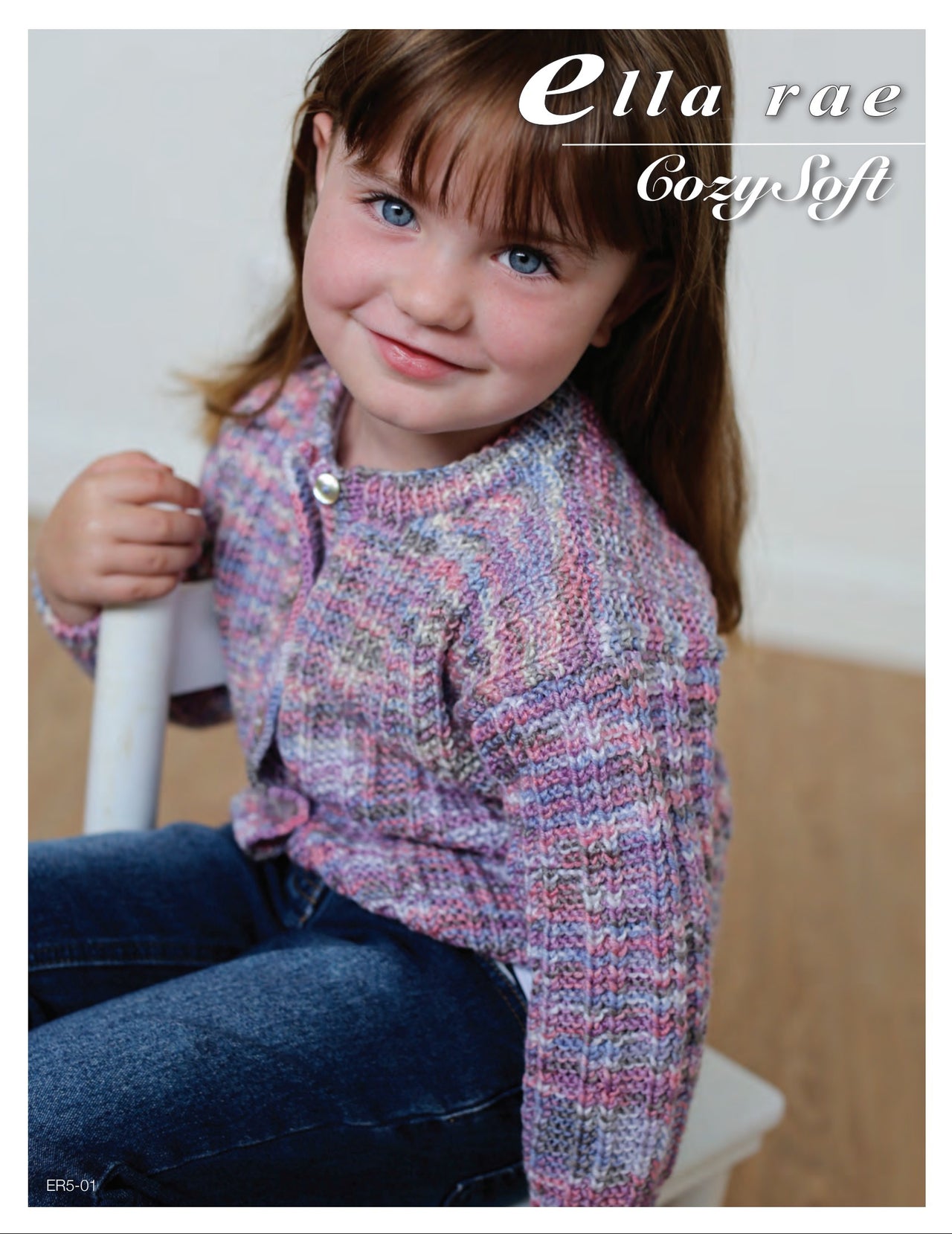 Ella Rae Garter Rib Cardigan PDF