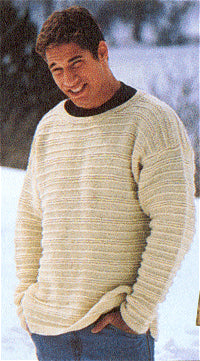 Cape Cod Unisex Pullover Sweater in Lion Brand Fishermen's Wool PDF