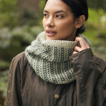 Column Cowl Knitting Pattern