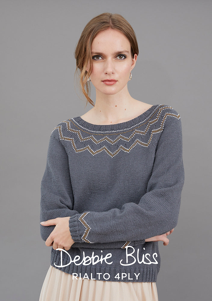 Debbie Bliss Billie Jumper Knitting Pattern