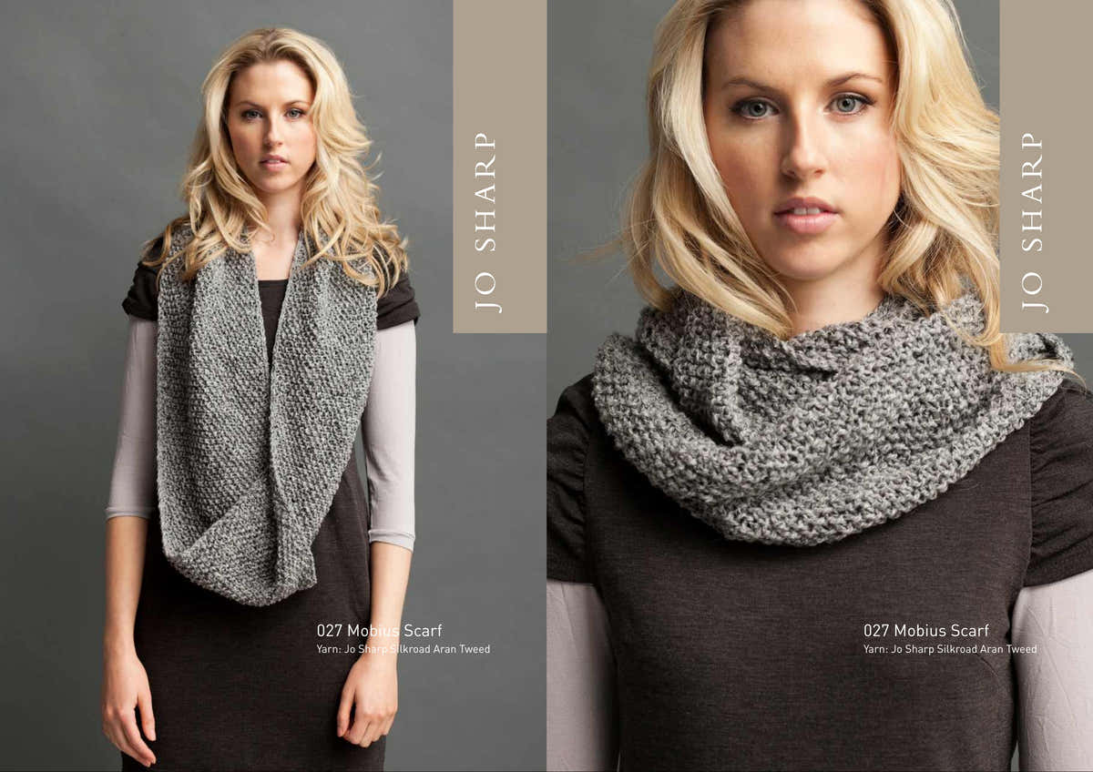 Jo Sharp Mobius Scarf Knitting Pattern