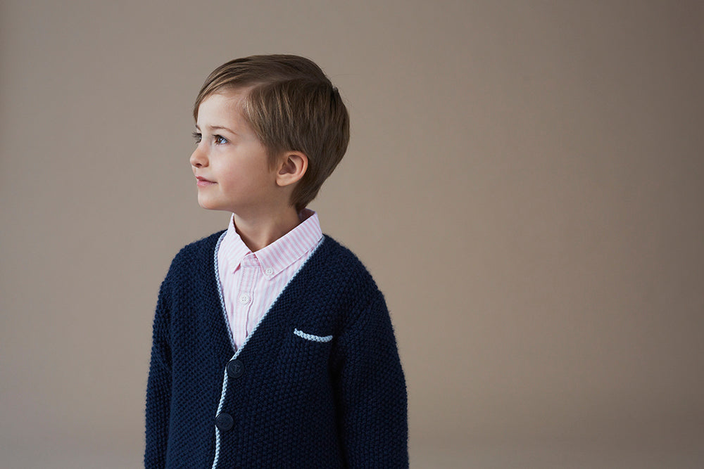 Debbie Bliss Nate Jacket Knitting Pattern
