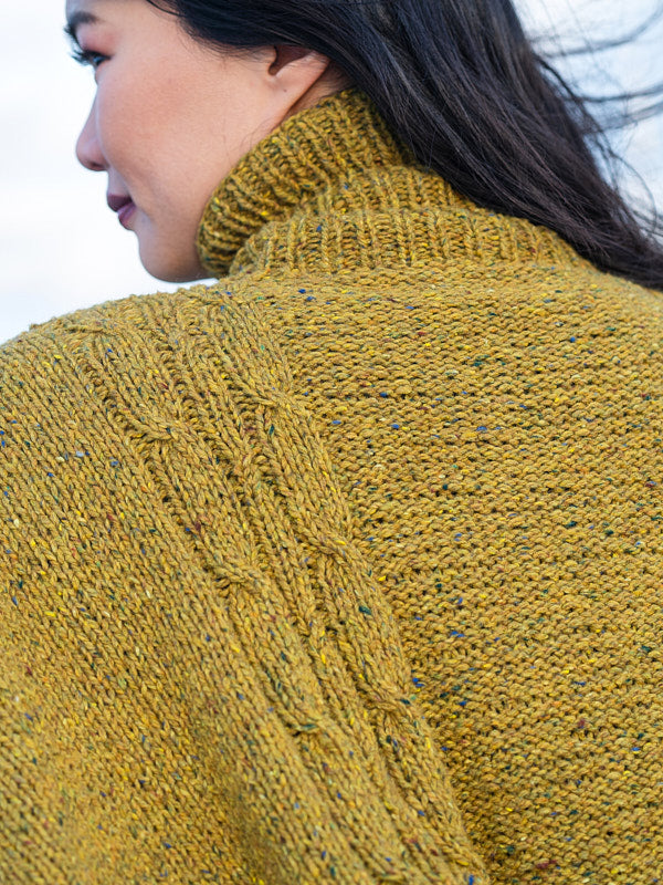 Burwell Poncho Cape Knitting Pattern