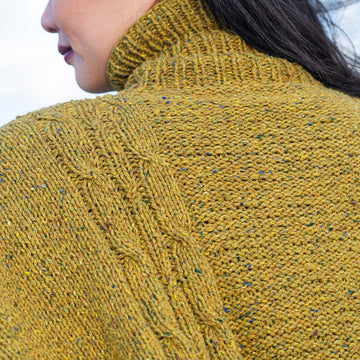 Burwell Poncho Cape Knitting Pattern