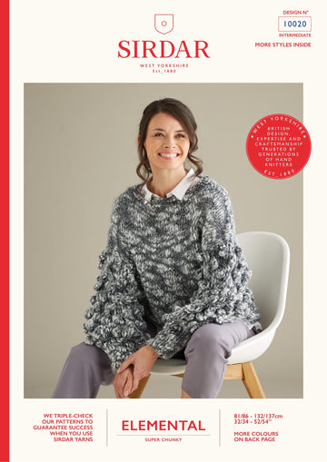 Sirdar Pullover Jumper Knitting Pattern
