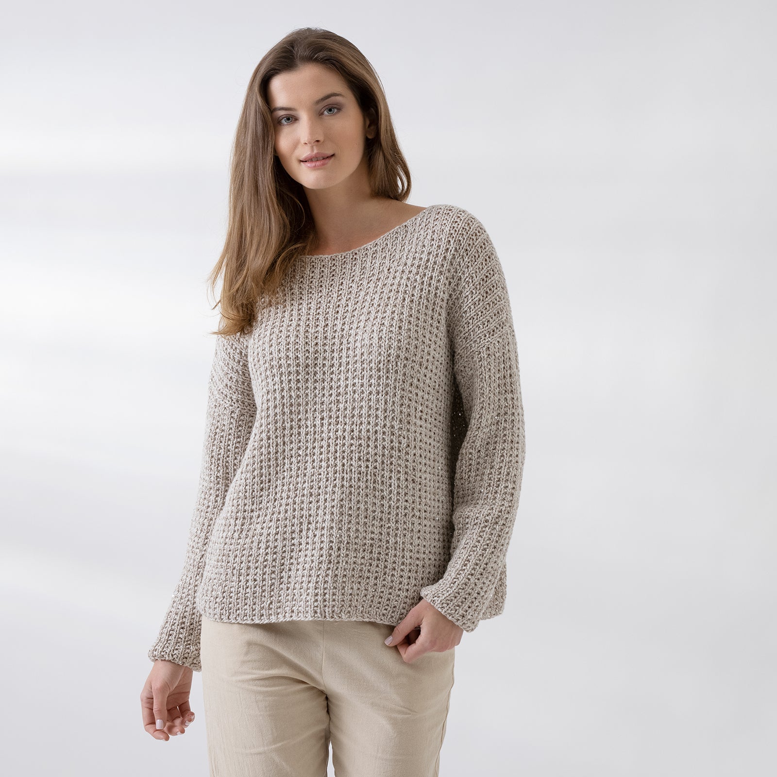String Shalene Pullover Jumper Knitting Pattern