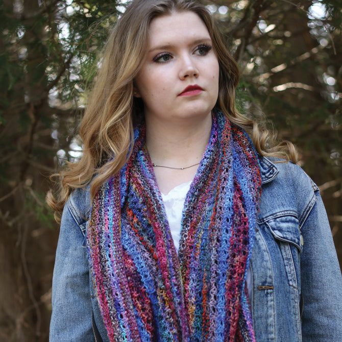 Koigu Jazzberry Cowl Knitting Pattern