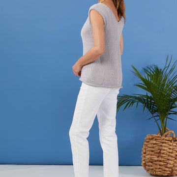Valley Yarns Bonita Springs Slipover Knitting Pattern