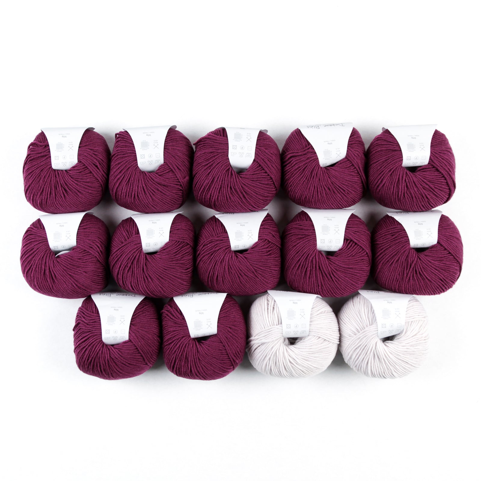 Debbie Bliss Winter Blanket Knitalong Yarn - Merino Wool DK