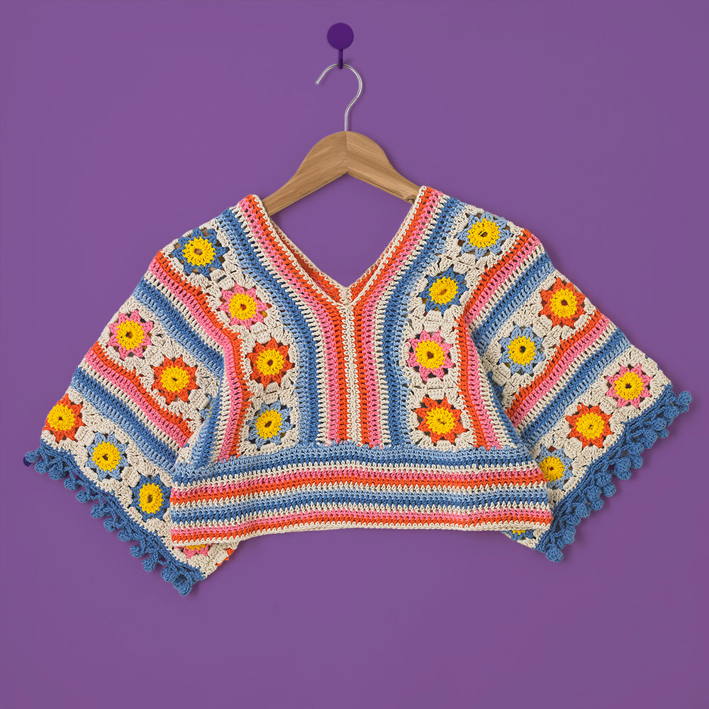 Paintbox Yarns Solaris Crochet Top PDF