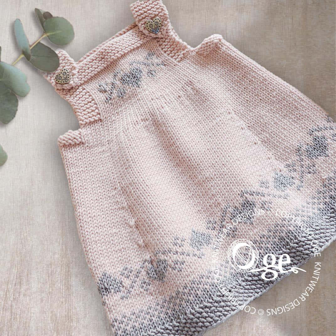 Luv U Forever Pinafore Dress - P090