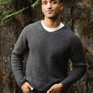 Charlestown Jumper in Berroco Remix Wool Knitting Pattern