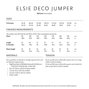 MillaMia Elsie Deco Jumper PDF