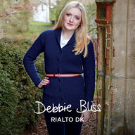 Debbie Bliss Classic Shawl Collar Cardigan Knitting Pattern