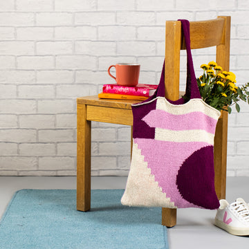 Paintbox Yarns Hanna Tote Bag Knitting Pattern