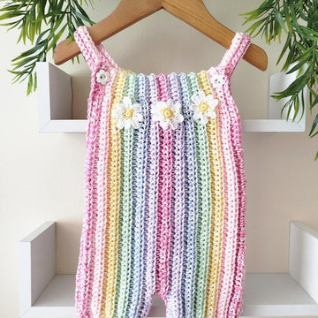 Little Rib Dungarees