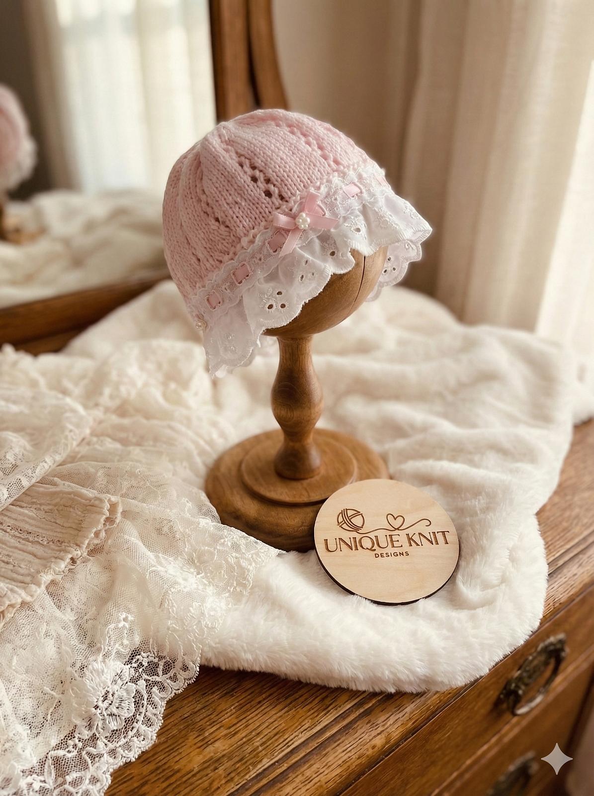"Sweetpea" Gathered Lace set