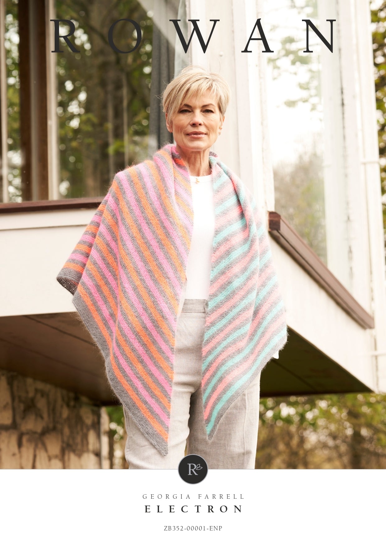Electron Shawl Wrap Knitting Pattern