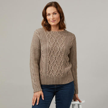 Glencoe Cabled Pullover