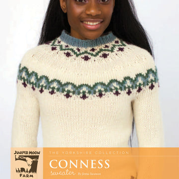 Conness Sweater Jumper Knitting Pattern