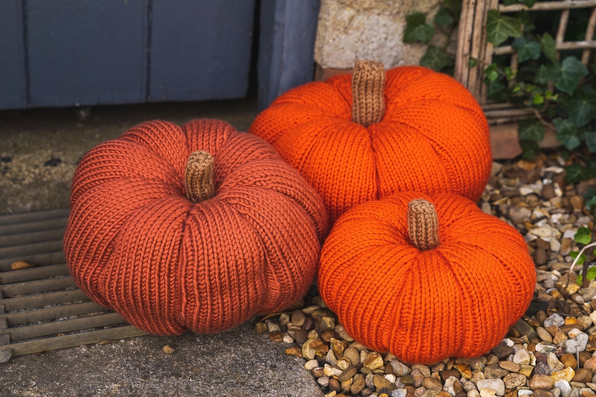 Deramores Pumpkin Decoration Knitting Pattern