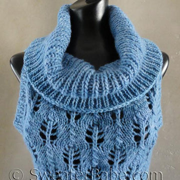 #126 Malabrigo Sleeveless Cowl Neck Sweater