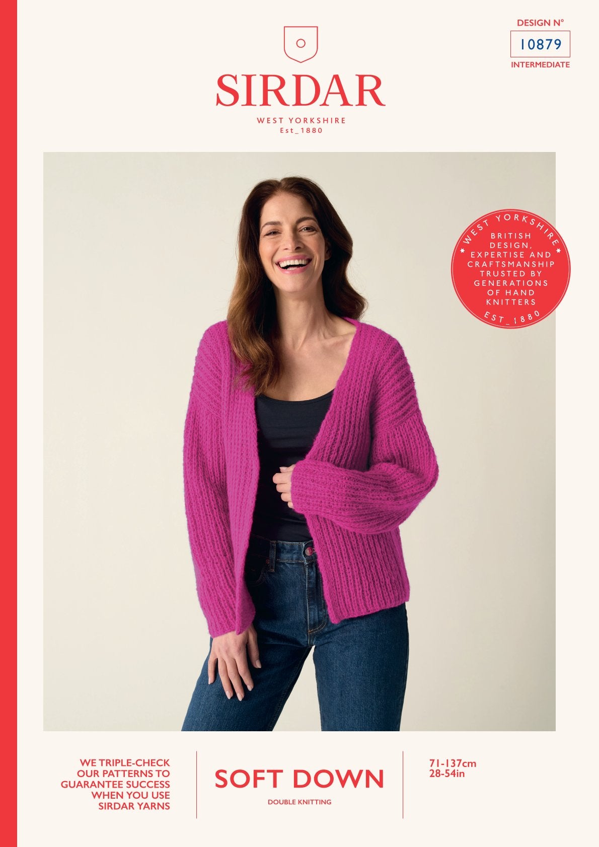 Fluffy Little Cardigan Knitting Pattern