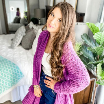 Mauve-A-Lous Duster Cardi