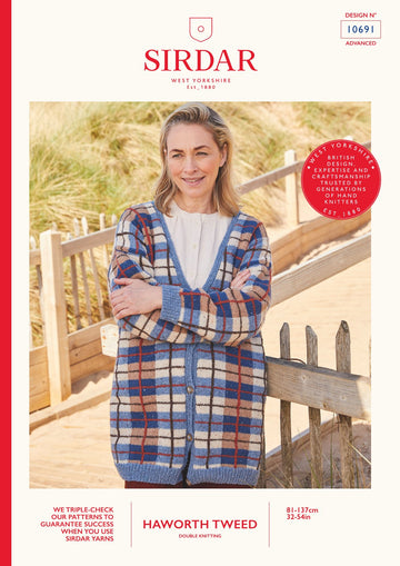 Sirdar Country Mile Cardi Cardigan Knitting Pattern