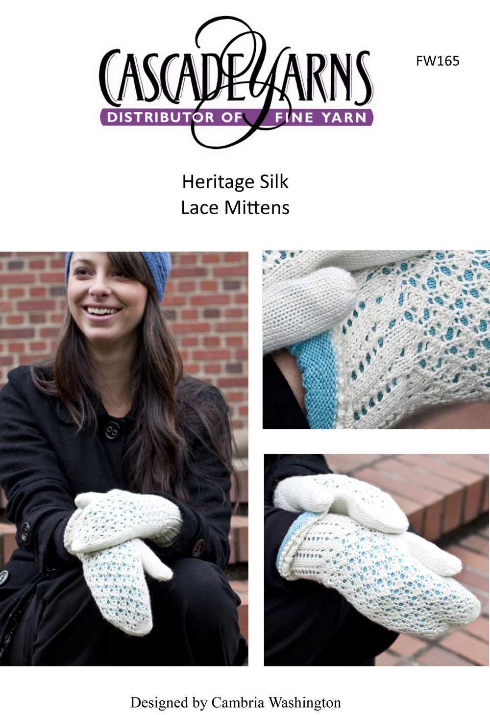 Lace Mittens Knitting Pattern