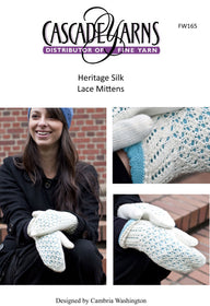 Lace Mittens Knitting Pattern