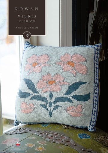Rowan Vildis Cushion Homeware Knitting Pattern