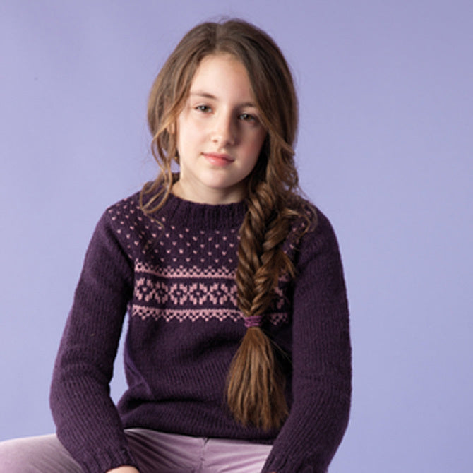 Rowan Pure Wool Worsted Kids eBook Cardigan Knitting Pattern
