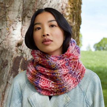 Lang PTO45-10 Cowl Knitting Pattern