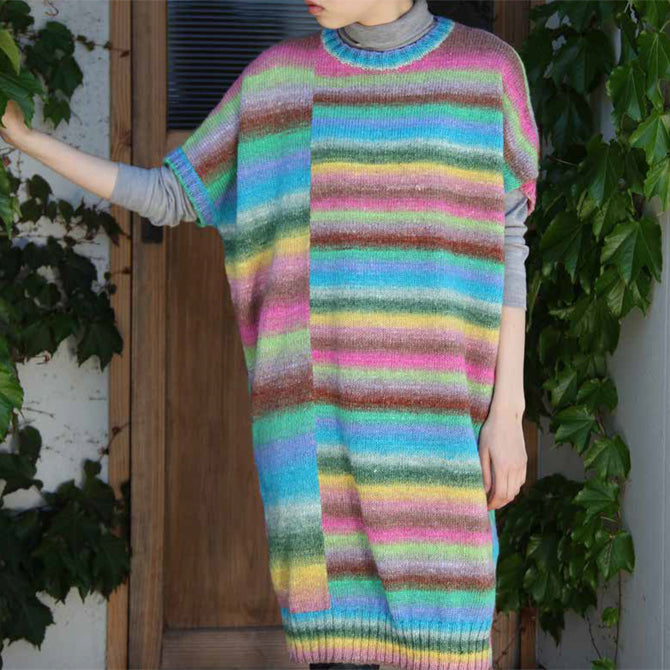 Noro Long Sweater and Cowl Knitting Pattern