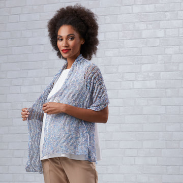 Stacy Charles Fine Yarns Cecily Shawl PDF