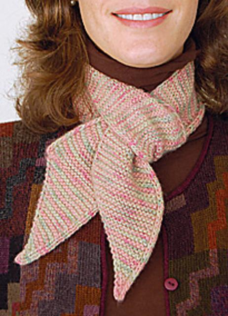 Skinny Scarf to Knit