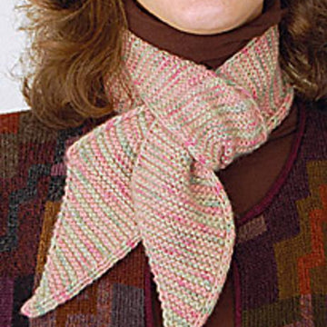 Skinny Scarf to Knit