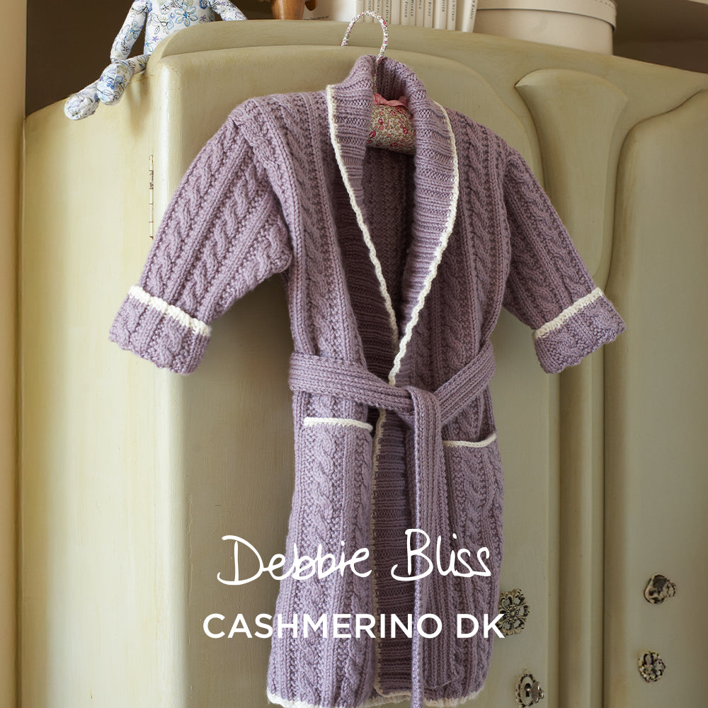 Debbie Bliss My First Dressing Gown Knitting Pattern