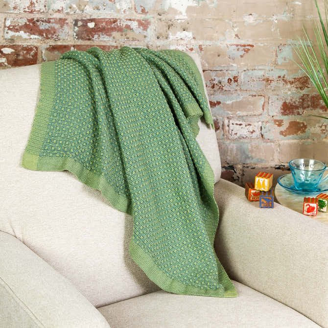 Valley Yarns #202 'Lil Sprout Baby Blanket