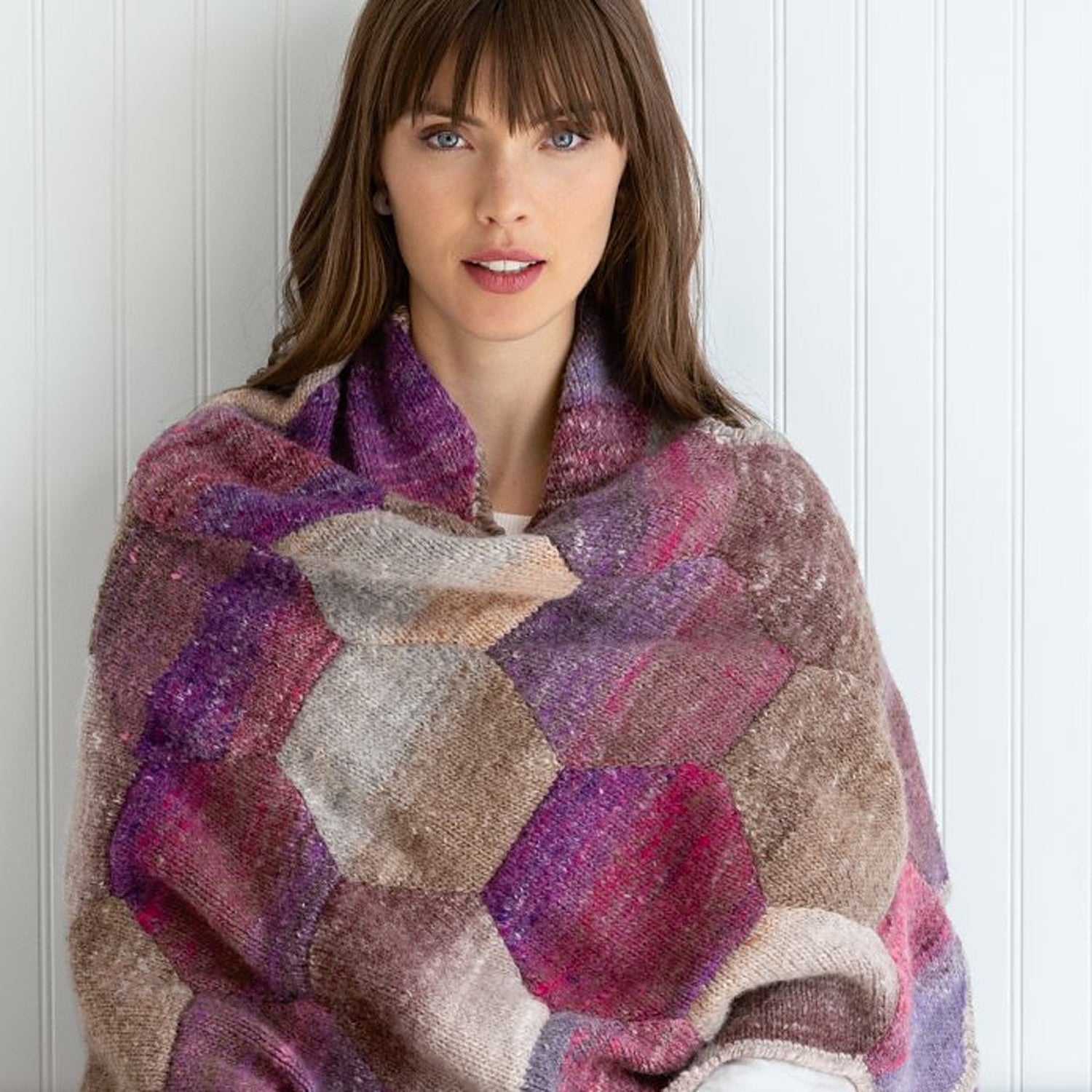 Noro Hexad Blanket Knitting Pattern