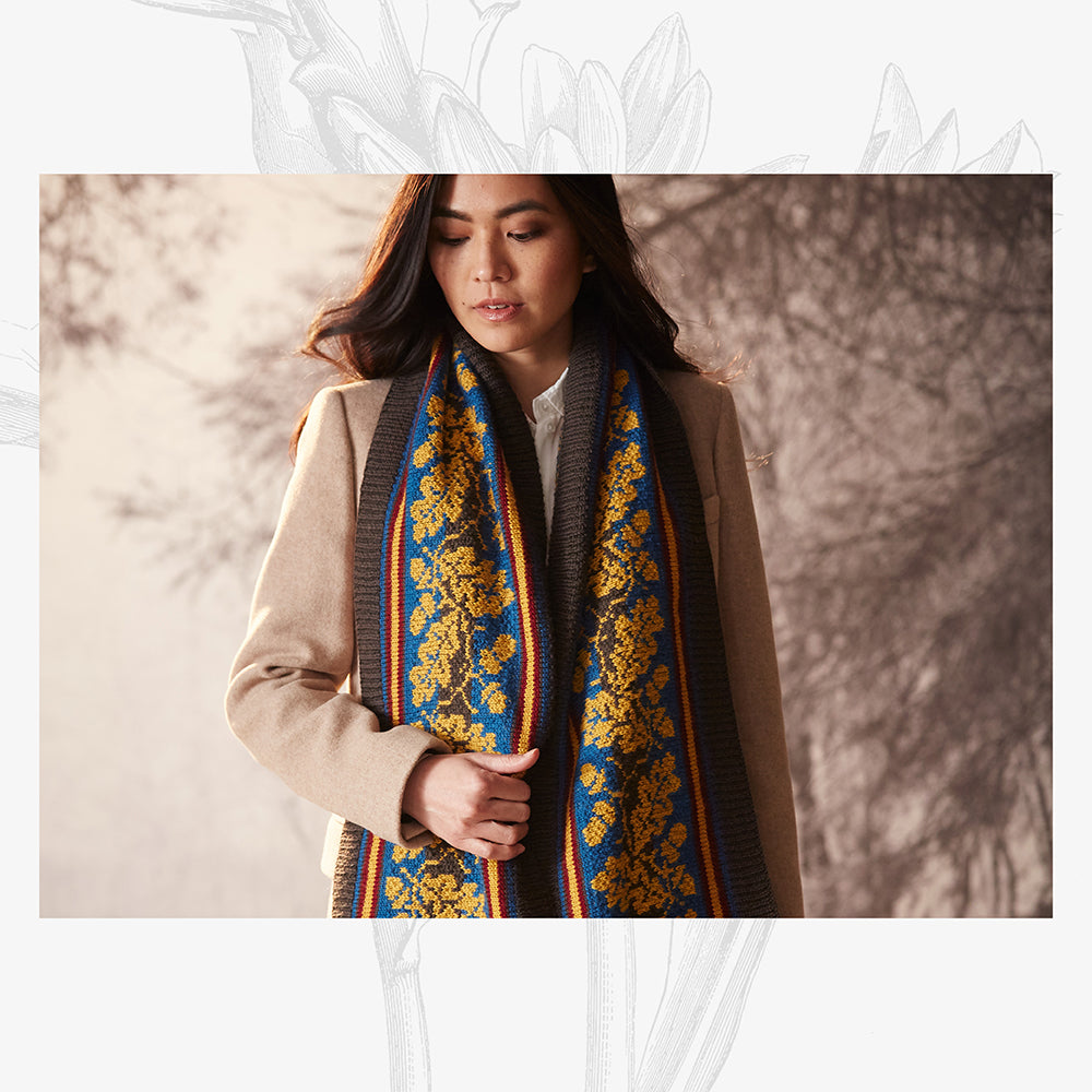 Willow & Lark Odette Scarf Knitting Pattern