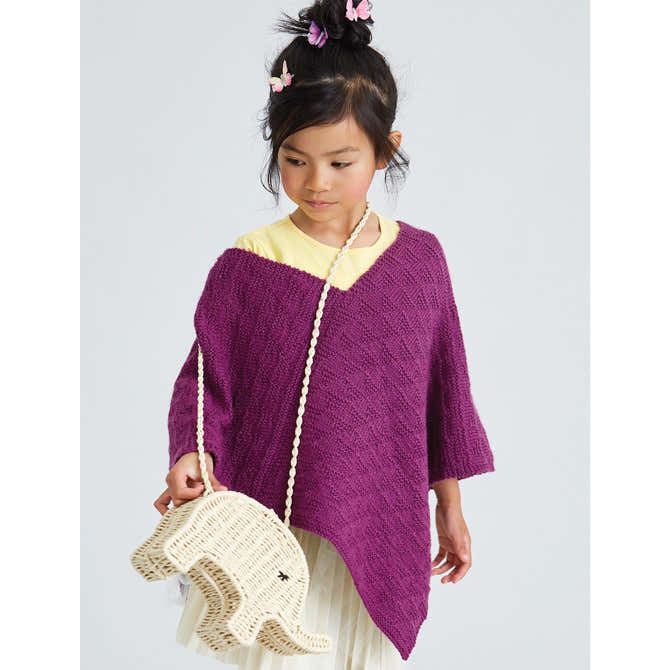 Rowan Glow Cape Knitting Pattern