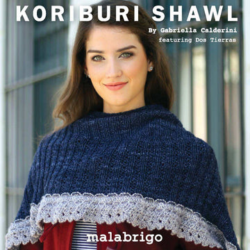 Malabrigo Koriburi Shawl Wrap Knitting Pattern