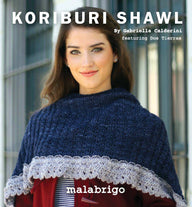 Malabrigo Koriburi Shawl Wrap Knitting Pattern