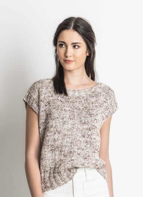 Blue Sky Fibers Seven Sisters Top Knitting Pattern