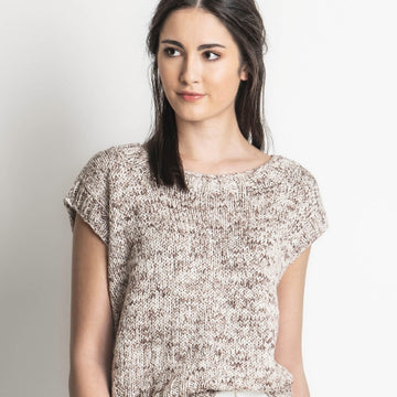 Blue Sky Fibers Seven Sisters Top Knitting Pattern